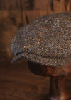 Fulton Baker Boy - (Mid-Width) Pebble Fleck Donegal Tweed