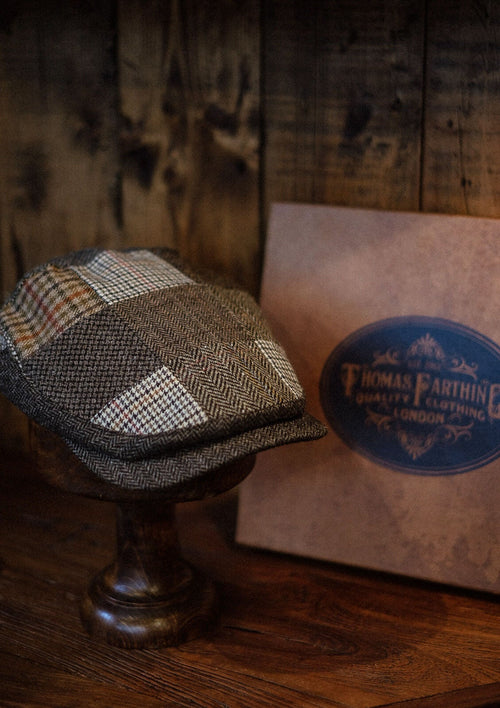 Geary Flat Cap - Patchwork