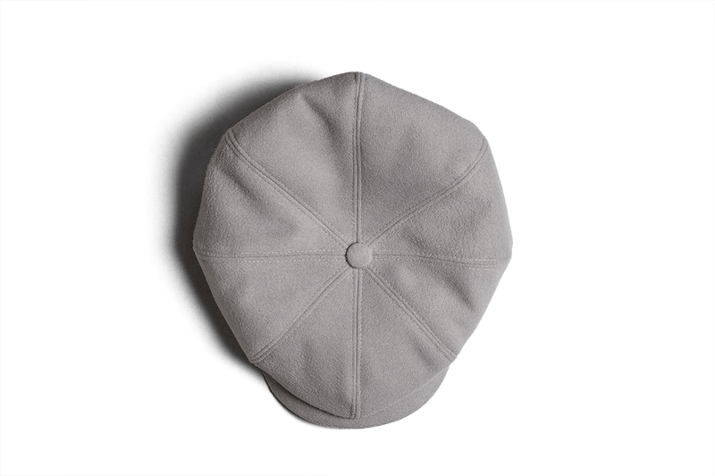 Jackson Traditional Baker Boy Hat - Light Grey