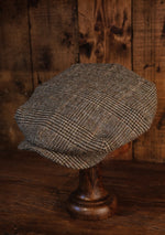 Regency 50 Pence Flat Cap - Brown Prince Of Wales Check