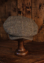 Regency 50 Pence Flat Cap - Brown Prince Of Wales Check