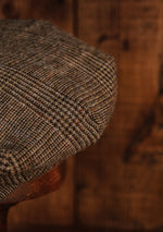 Regency 50 Pence Flat Cap - Brown Prince Of Wales Check