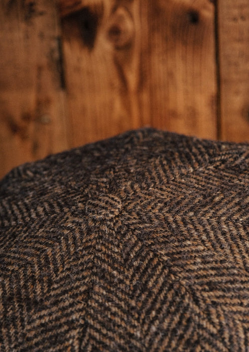 Stanton Baker Boy - (Wide Width) Walnut Herringbone