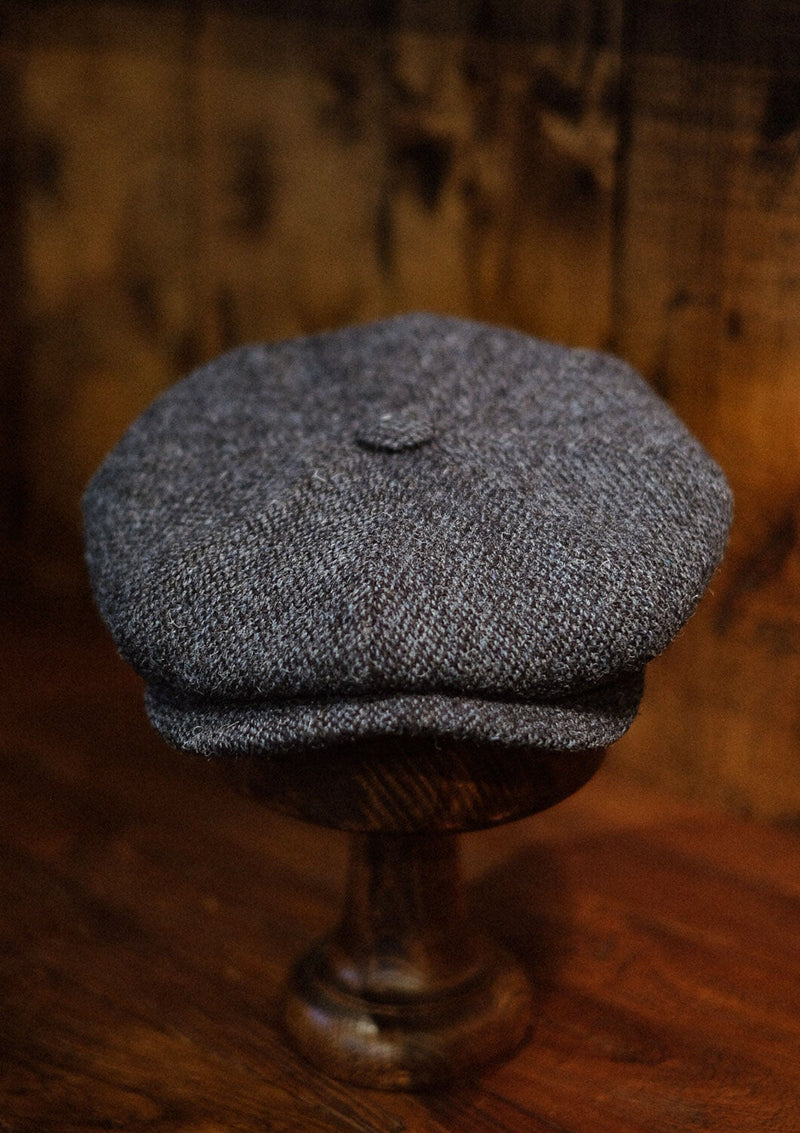 Torrington Baker Boy - (Mid-Width) Light Blue Harris Tweed