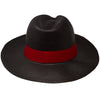 Tango | black Red Band-Women handmade Panama Hats