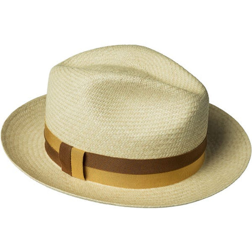 Miller Ranch Fedora-Halpern Panama Fedora[BUY 2 FREE SHIPPING & BOX PACKING]