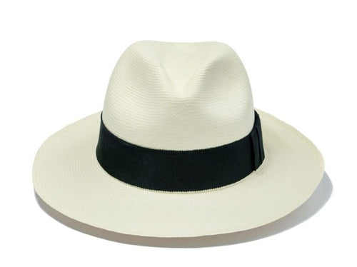 CLASSIC FEDORA – FINE LLANO WEAVE-Women handmade Panama Hats