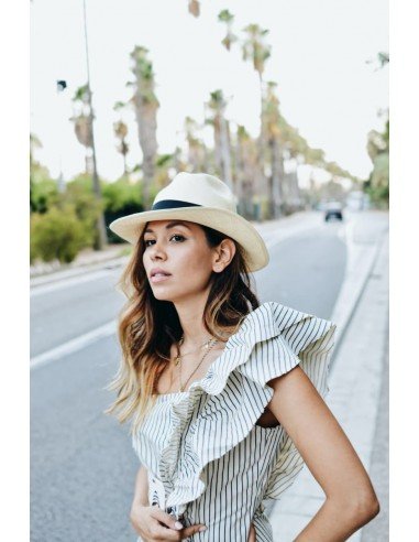 Cuenca White-Women handmade Panama Hats