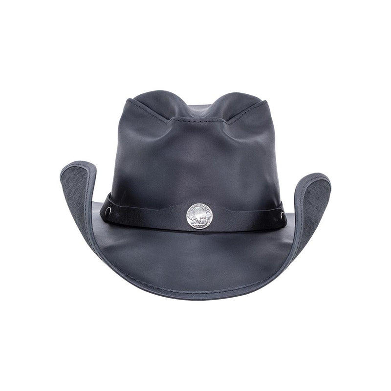 Western - Mens American Leather Cowboy Hat