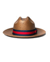 Miller Ranch Fedora - Patriotic Straw [BUY 2 FREE SHIPPING & BOX PACKING]