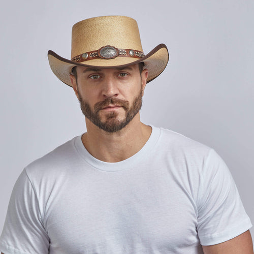 Garland - Mens Straw Western Hat