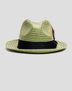 Miller Ranch Straw Trilby Fedora - Avocado[Fast shipping and box packing]