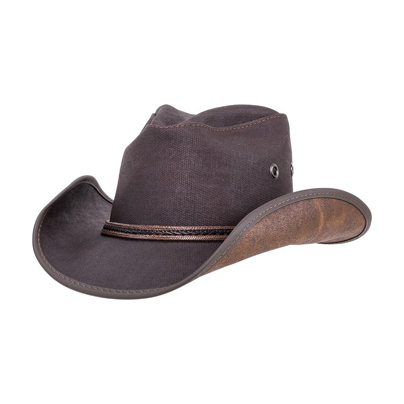 American Hat Makers Stockade Leather Top Hat