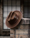 Miller Ranch Fedora - Chocolate[Fast shipping and box packing]