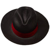 Tango | black Red Band-Women handmade Panama Hats