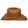 Gorge - Leather Cattleman Cowboy Hat - Leather Hat Band