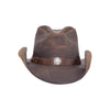 Western - Mens American Leather Cowboy Hat