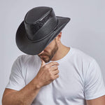 Falcon - Mens American Leather Cowboy Hat