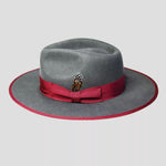 Ferguson Fedora - Slate+Burgundy [Fast shipping and box packing]