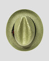 Miller Ranch Straw Trilby Fedora - Avocado[Fast shipping and box packing]