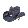 Western - Mens American Leather Cowboy Hat