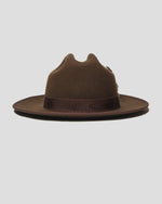 Miller Ranch Fedora - Chocolate[Fast shipping and box packing]