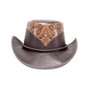 Falcon - Mens American Leather Cowboy Hat