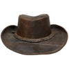 Back Woods - Leather Outback Hat