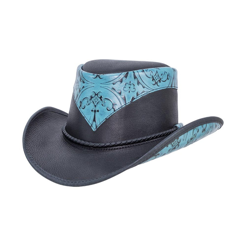 Falcon - Mens American Leather Cowboy Hat