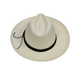 Advanced Original Panama Hat-Off-White Straw-Handwoven in Ecuador(HatBox Included)-Wide Brim