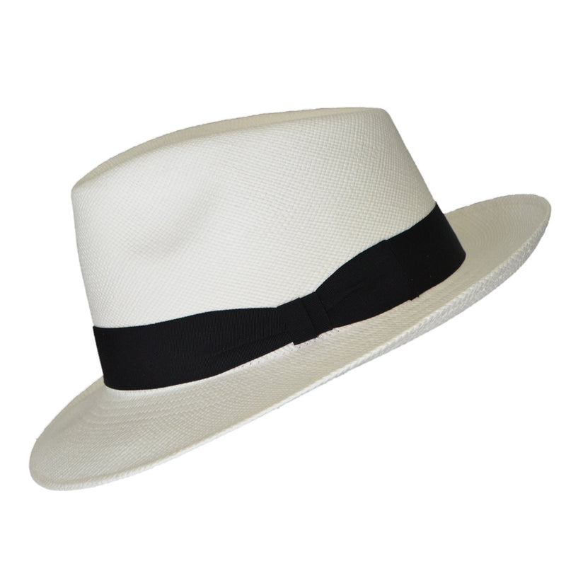 Custom Paper Straw White Custom Panama Chapeau Men's Sombrero Fedora Hat  with Ribbon - China Straw Fedora Hat and Fedora Straw Hat price