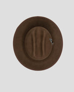 Miller Ranch Fedora - Chocolate[Fast shipping and box packing]