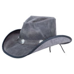 Cyclone - Mens Leather Cowboy Hat - Leather Hat Band