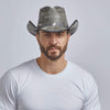 Cyclone - Mens Leather Cowboy Hat - Leather Hat Band